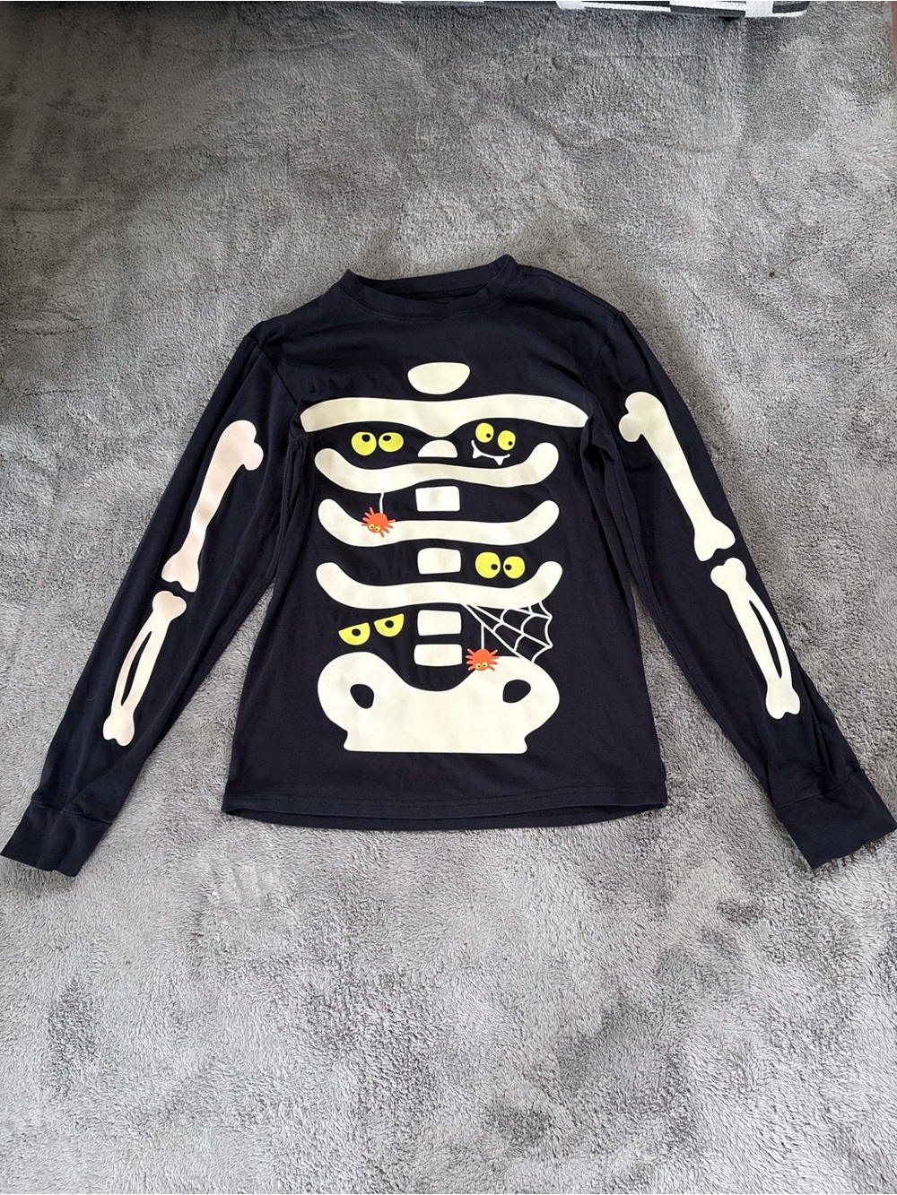 Skeleton long sleeve tee